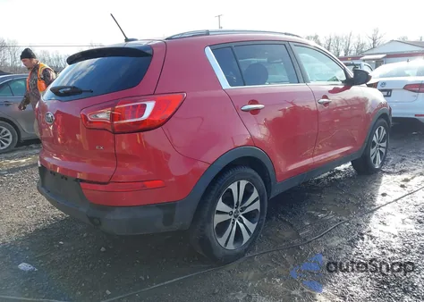 2011 Kia Sportage Ex z USA, uszkodzony, nr VIN KNDPCCA29B7049442